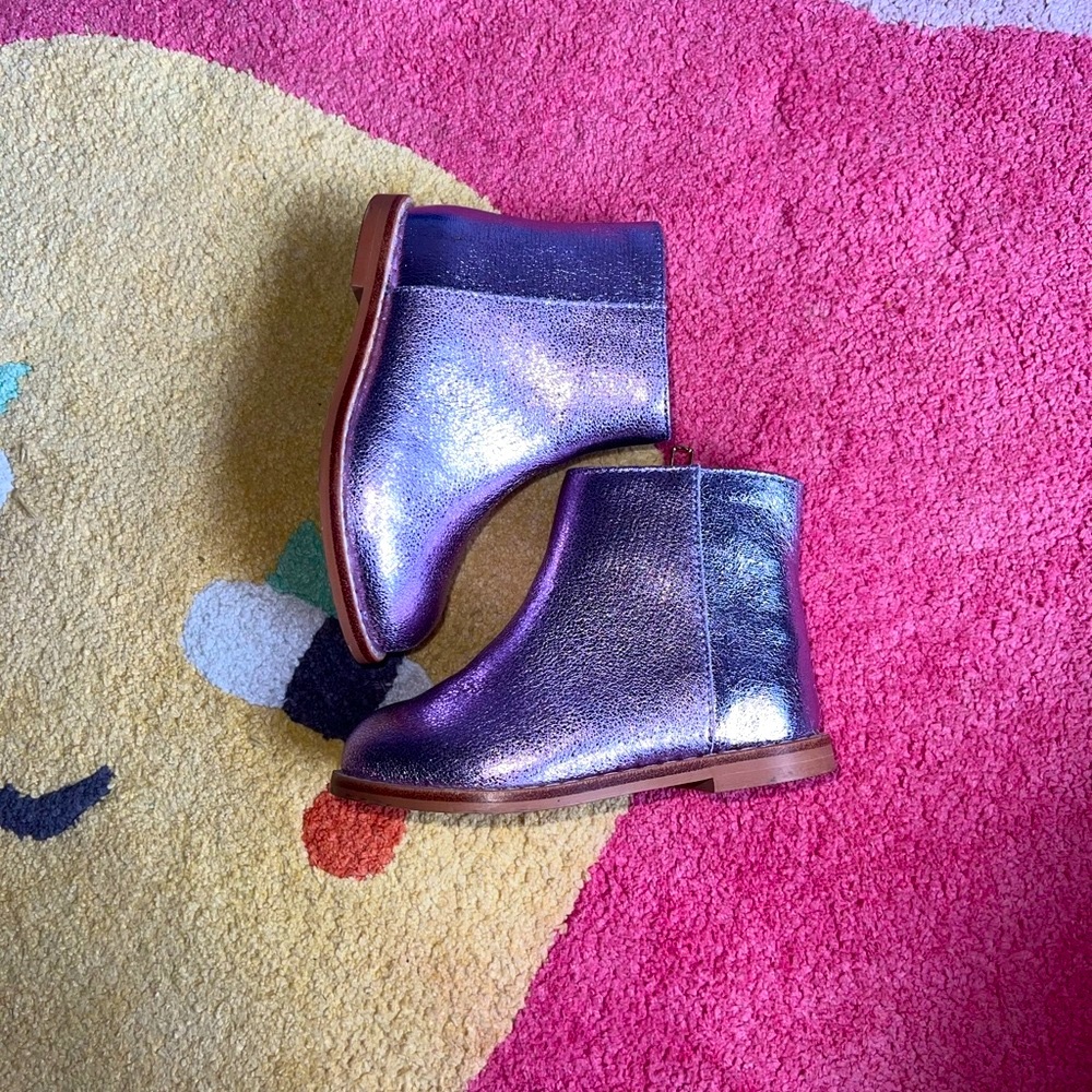 Janie and Jack New Purple Girl’s Boots